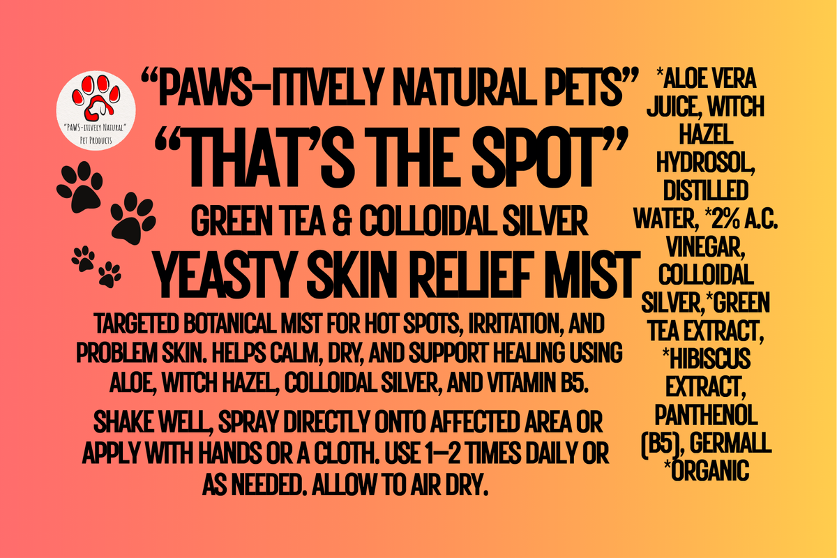 That's the Spot - Yeasty Skin and Hot Spot Spray