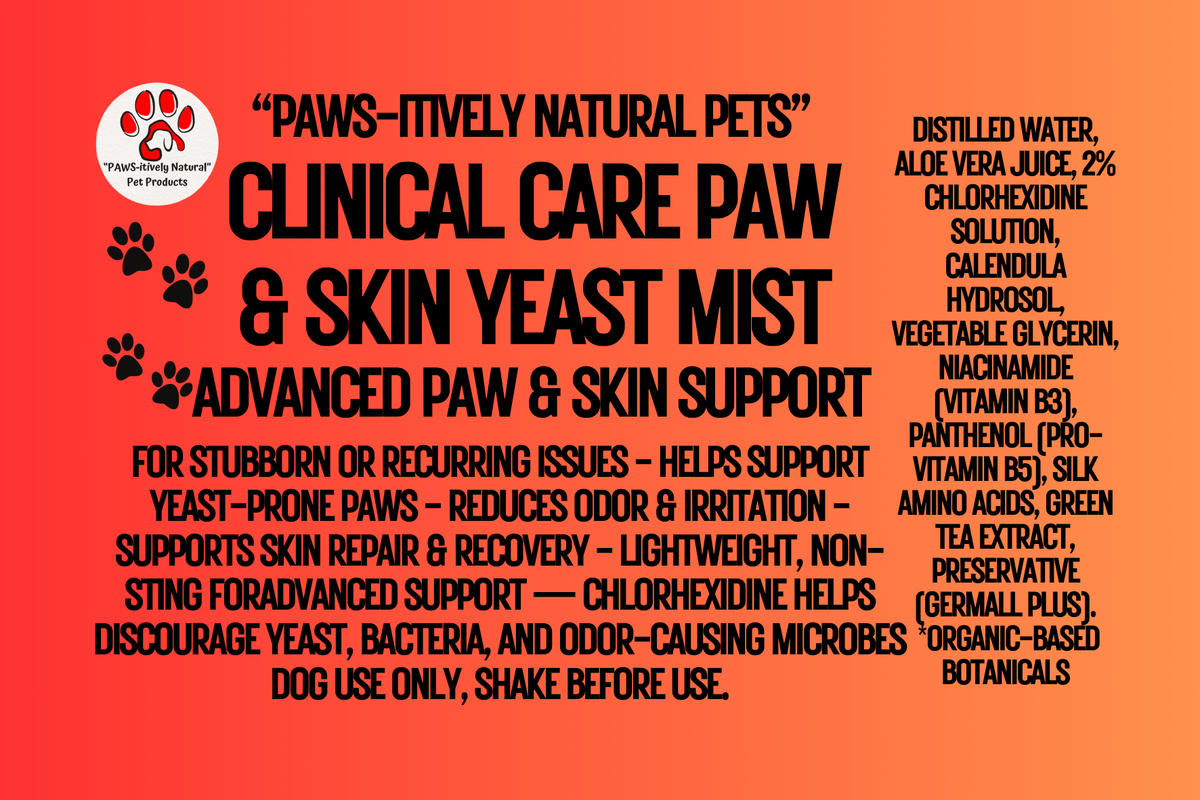 Clinical Care Paw Mist - Advanced Paw & Skin Support Mist (Dogs)