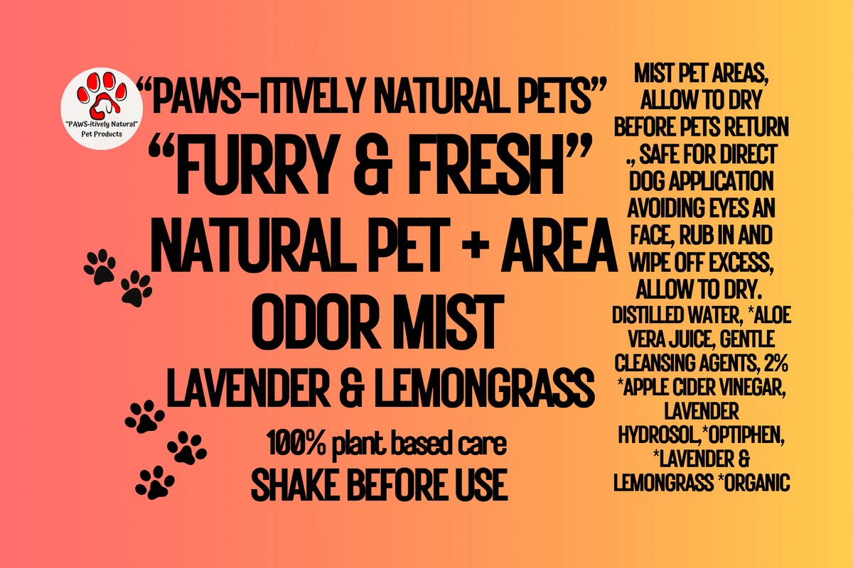 Furry and Fresh - Botanical Pet and Area Deodorizer