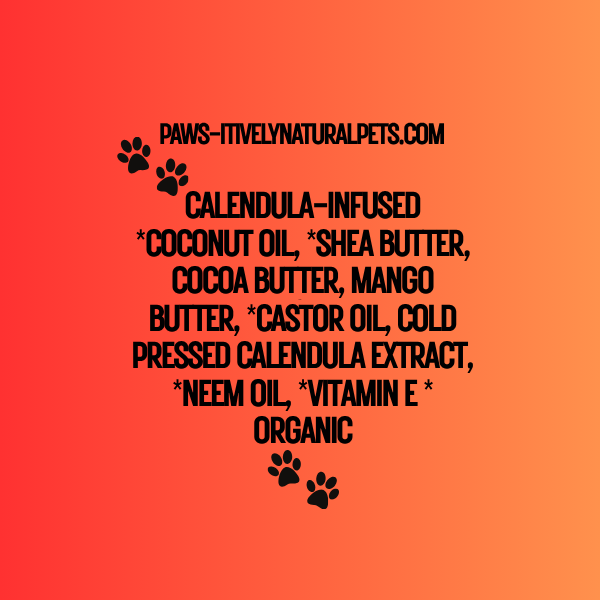 Paw, Nose and Elbow Balm - Botanical Calendula Balm